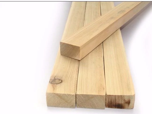 La construcción del edificio de madera de álamo Pino viga de madera de contrachapado de tablones de madera laminada LVL