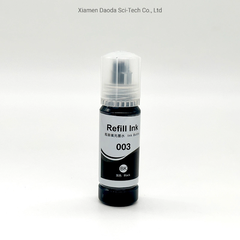 Refill Dye Ink 002/003/004 for Epson L3110/L5190/L3151/L3150/L3111/L3156/L3160/L3116/L1110/L3100/ L3101/ L3170/L4150/L416/L6160 /L6170/ Ecotank Inkjet Printers