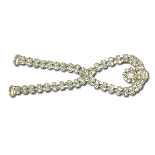 Manufacture New Design Metal Shoe Buckle Clip Buckle Chain Flower