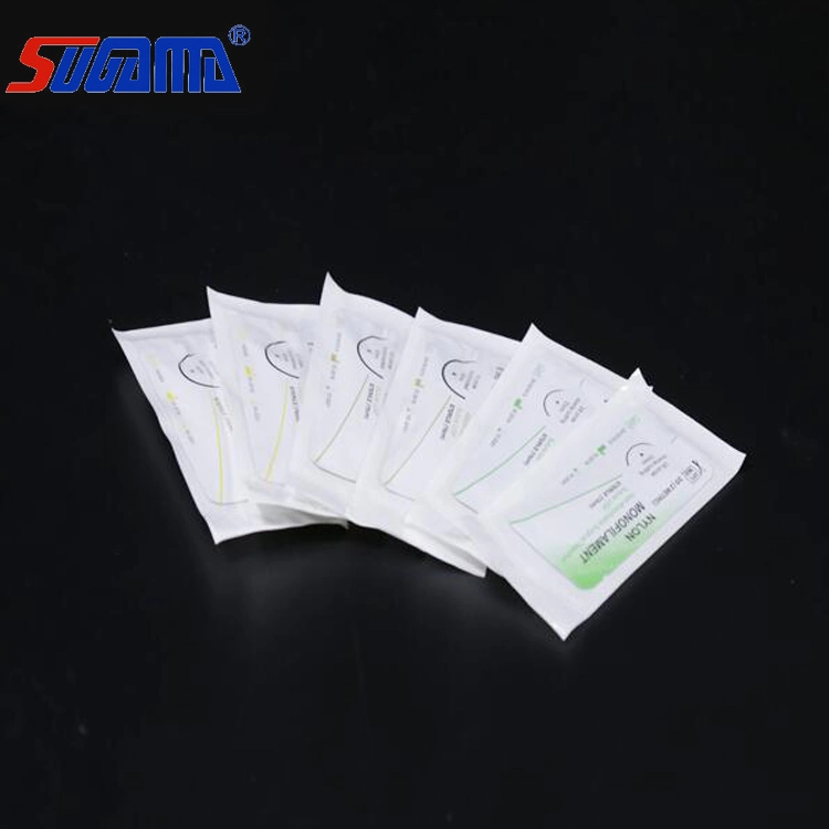 Faible prix Prolene stérile jetable suture chirurgicale Polyester fabricant en Chine