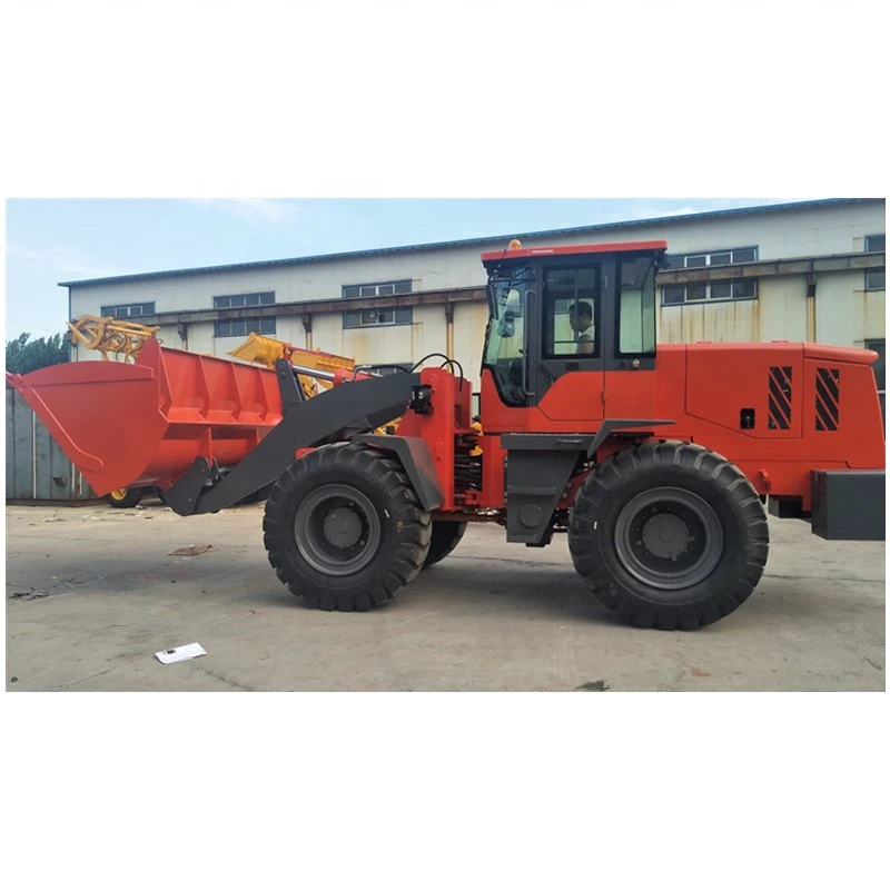 Titan TL40 picking up earth push 4000kg hydraulic wheel loader