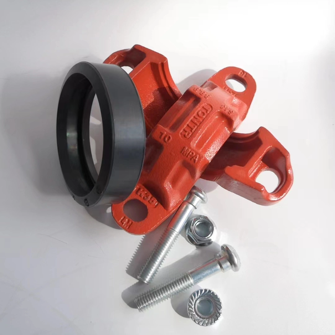 Customize Cast Iron Grooved Fittings Pipe Coupling for Coal Mine