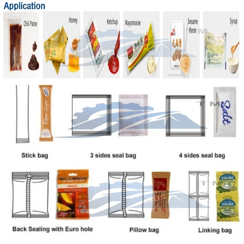 Chocolate Sauce Fruit Jam Soup Drinks Carbonated Liquid Full Automatic Plastic Pouch Vertical Beverage Filling Machine