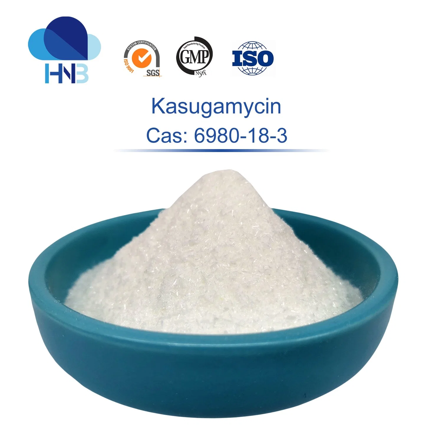 Agriculture Fungicide Kasugamycin Hydrochloride Kasugamycin 70% Tc