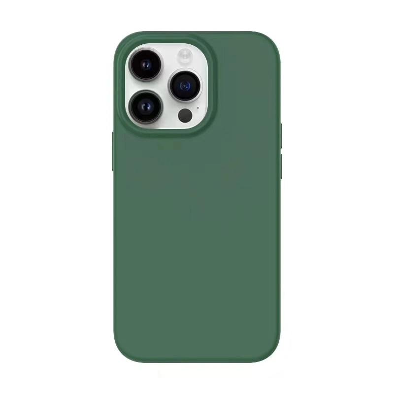 Capa para telefone em silicone macio Premium para mala Phone 15 Cobertura