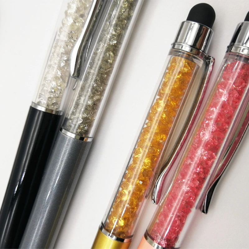 Kawaii Glitter Metal Stylus Pens for School Stationery Office Supplies