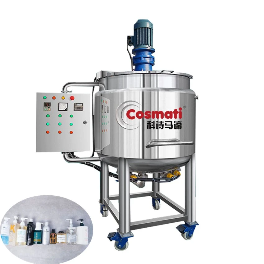 Cosmati Detergent Blender Mixing Tank Liquid Detergent Soap Shower Gel Making Machine