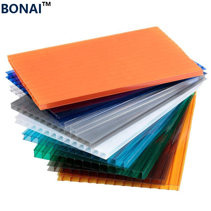 Polycarbonate Roofing Sheet Plastic Roof Wave Sheet Heat Insulation