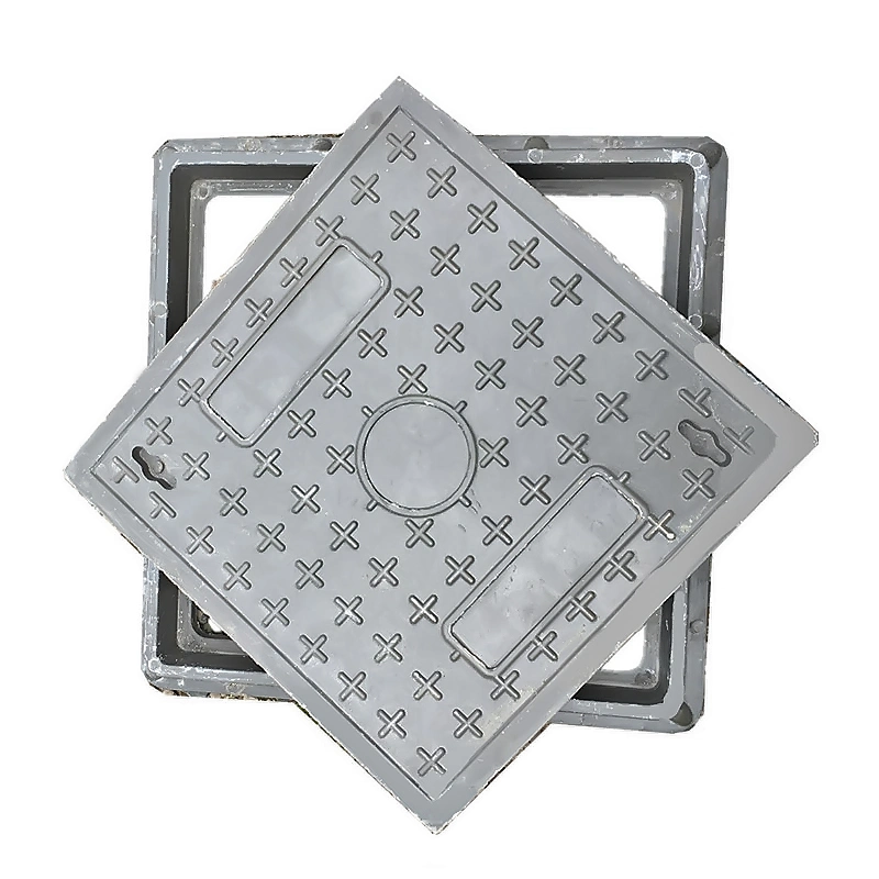 FRP/GRP China Manufacturer Composite Square Plastic Manhole Cover