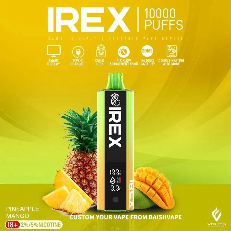 IREX 10000 Puffs original Zbood Bangking Caky7000 Life Pod Office 4 Werti GTR Apoc Pen cartucho desechable VAPE