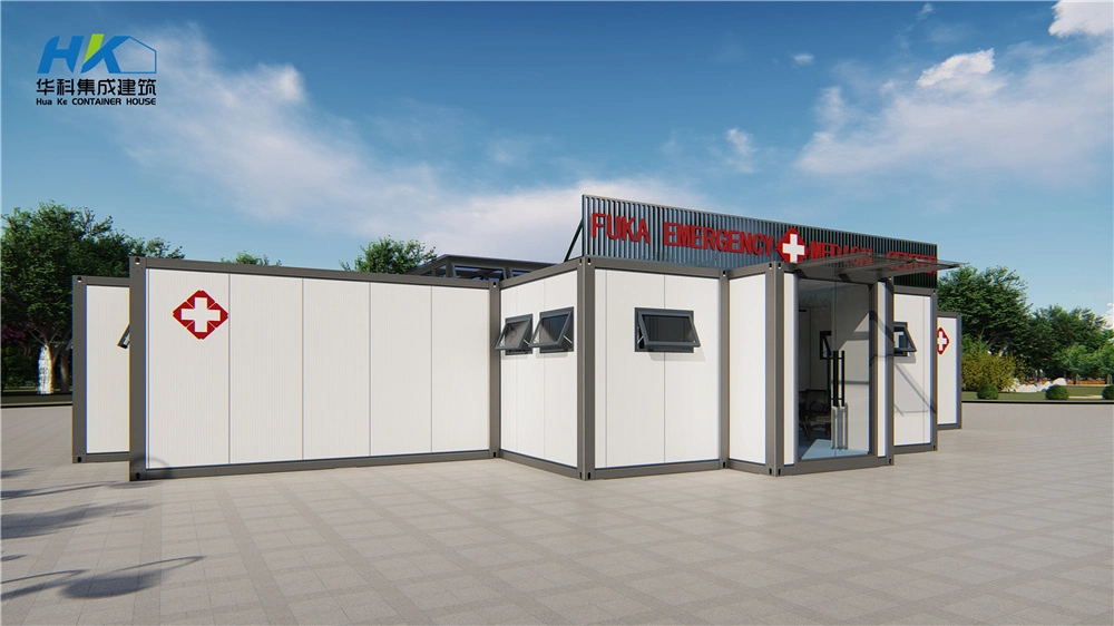 Low Cost Movable Prefab Prefabricated Modular Container Hospital /Clinic/Building.