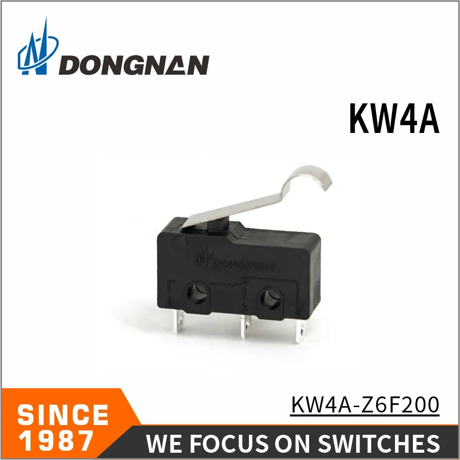 Kw4a Mini Micro Switch Button Switch with Handle Manufacturers Direct Sales