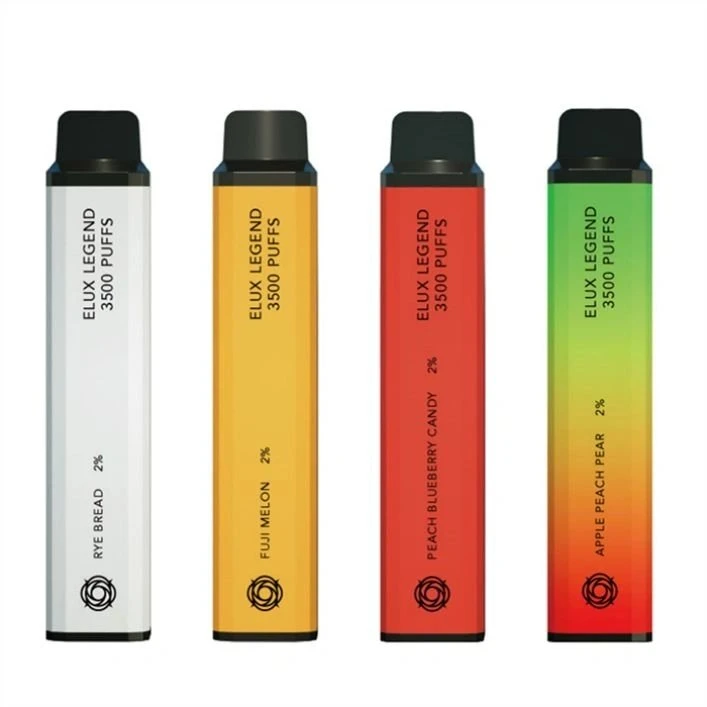 Vente en gros Vape jetable Original Elux Ene Légende 3500 Cristal VAPE Bar Vape Pen E cigarette