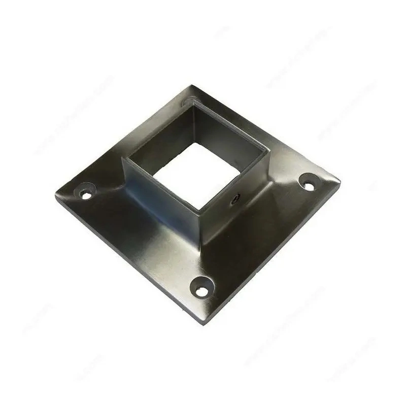 Customized Stainless Steel Sheet Metal Fabrication Aluminum Laser Cutting Welding Guardrail Stair Connection Fixing Part