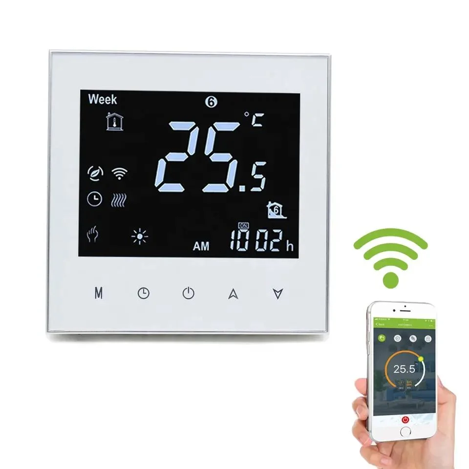 Htw-Wf02 Floor Heating 3 Colors 3A/16A/NV Customizable Home Temperature Controller