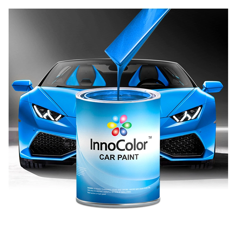 Innocolor Auto Body Car Paint 1K Basecoat Pearl Colors Crystal Coating Automotive Spray Metallic Silver Car Paint