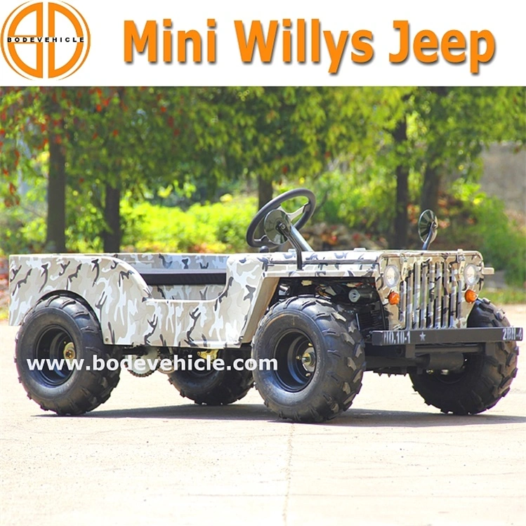 Bode Quanlity assuré New Kids 110cc Willys Jeep Mini pour la vente