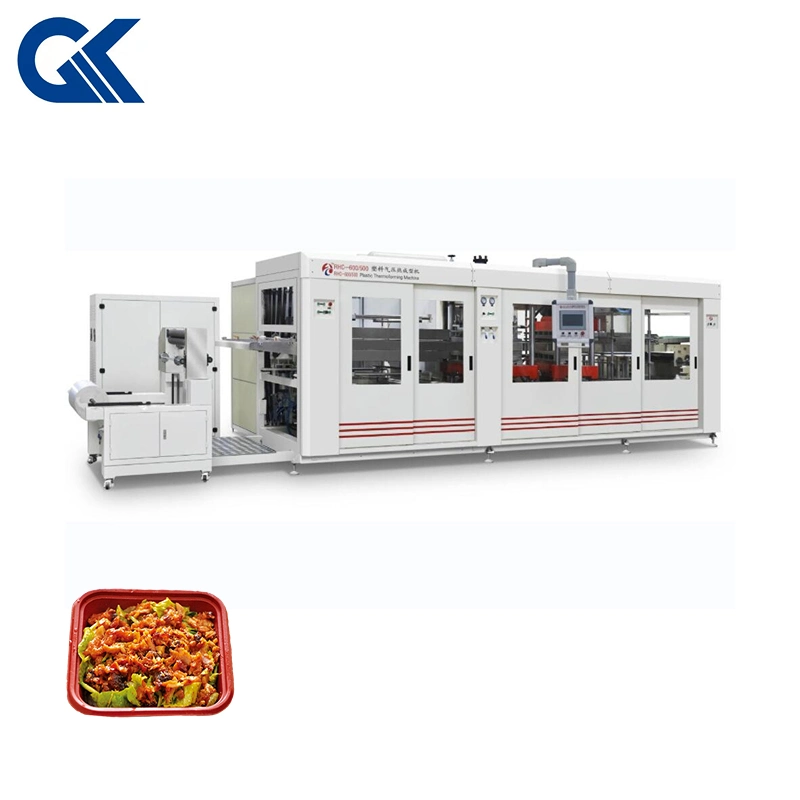 Plastic Meal Box Plant Potted Container Vacuum Thermoforming Machine (SGW-680/550)