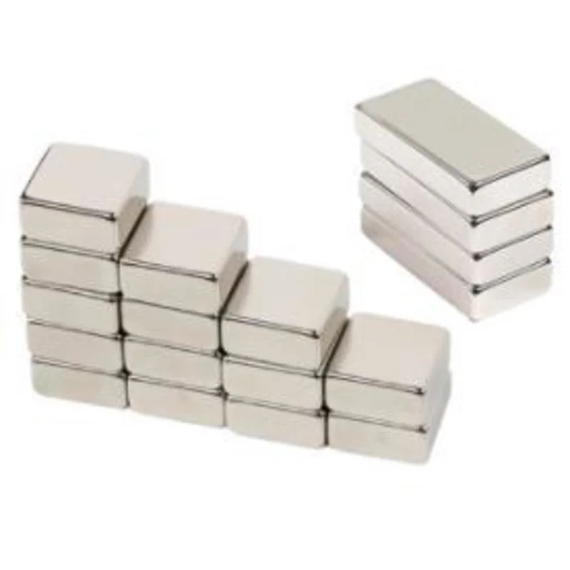 N35-N38 Square Industrial Neodymium Block Magnets Permanent Magnet Rare Earth Products