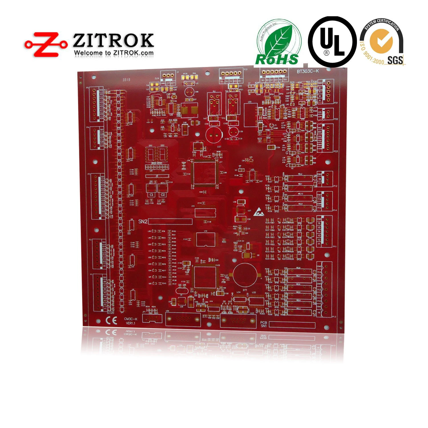 Unterstützung OEM Service PCB-Platine PCBA-Baugruppe PCBA-Design aus einer Hand Leiterplatte SPS-Controller PCB Hersteller in China