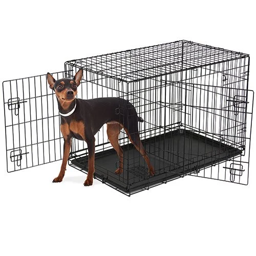 Atacado 3-história 6-Door Breeding Square-Tube Steel Wire Dog Cage Cat Gaiola de Animais