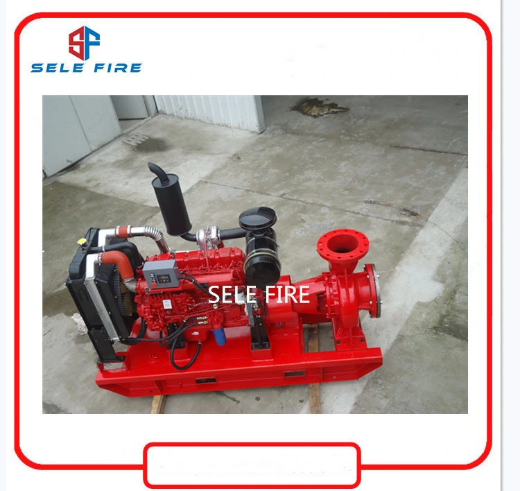 Fire Fighting System Diesel Engine Driven Automatic Fire Fighting Pump UL/FM