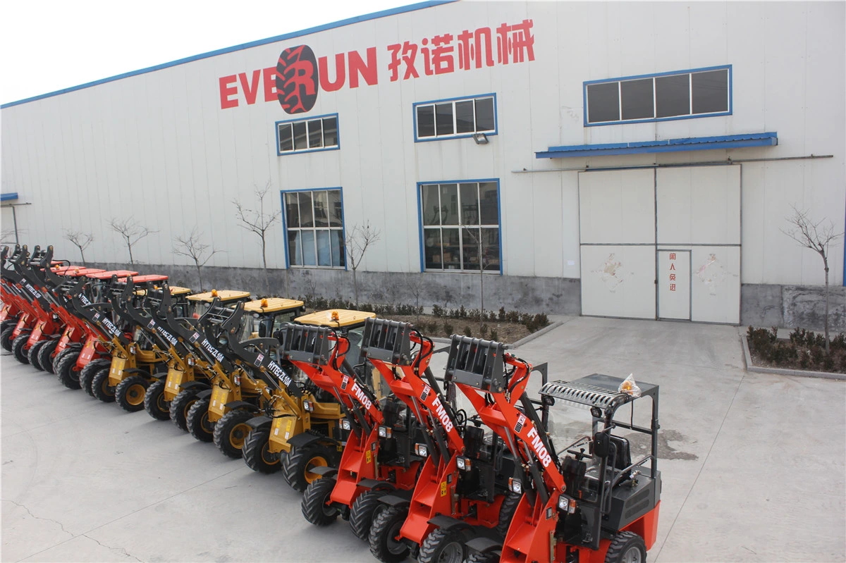 Er1500 Front End Loader with Telescopic Arm Rops&Fops