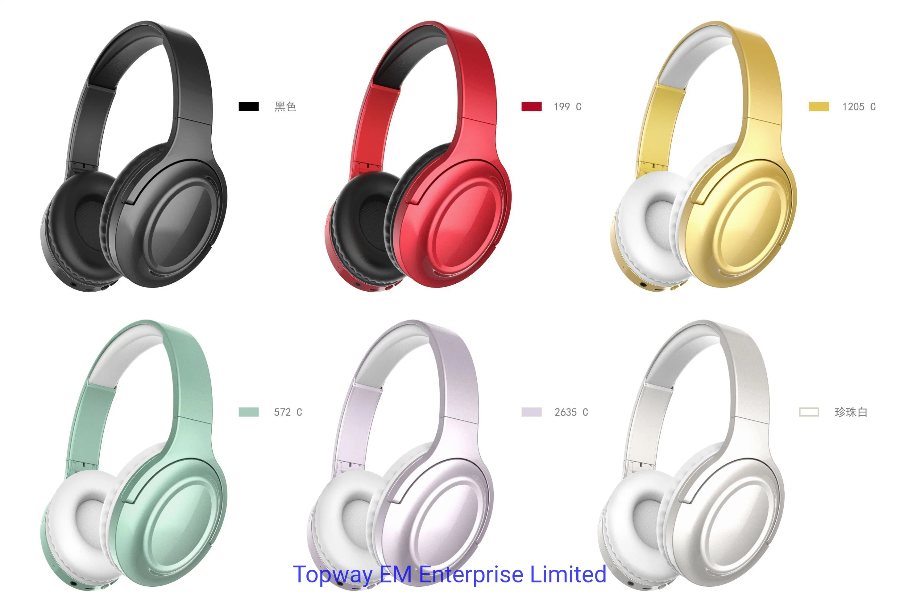 Bluetooth Over-Ear Headphone 17ly62 Adjustable and Foldable