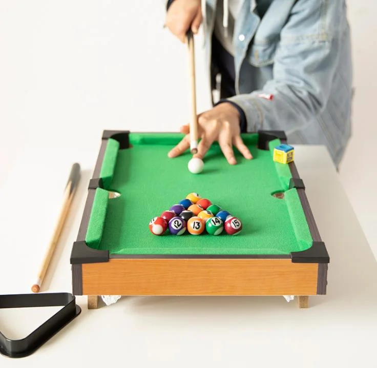 Mini Mesa de billar familia mesa de billar pequeño juguete interactivo para niños