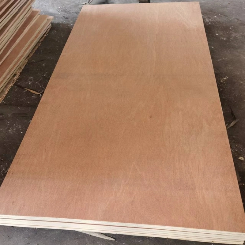 18 mm Bintangor Veneer Faced Commercial Plywood for Furniture