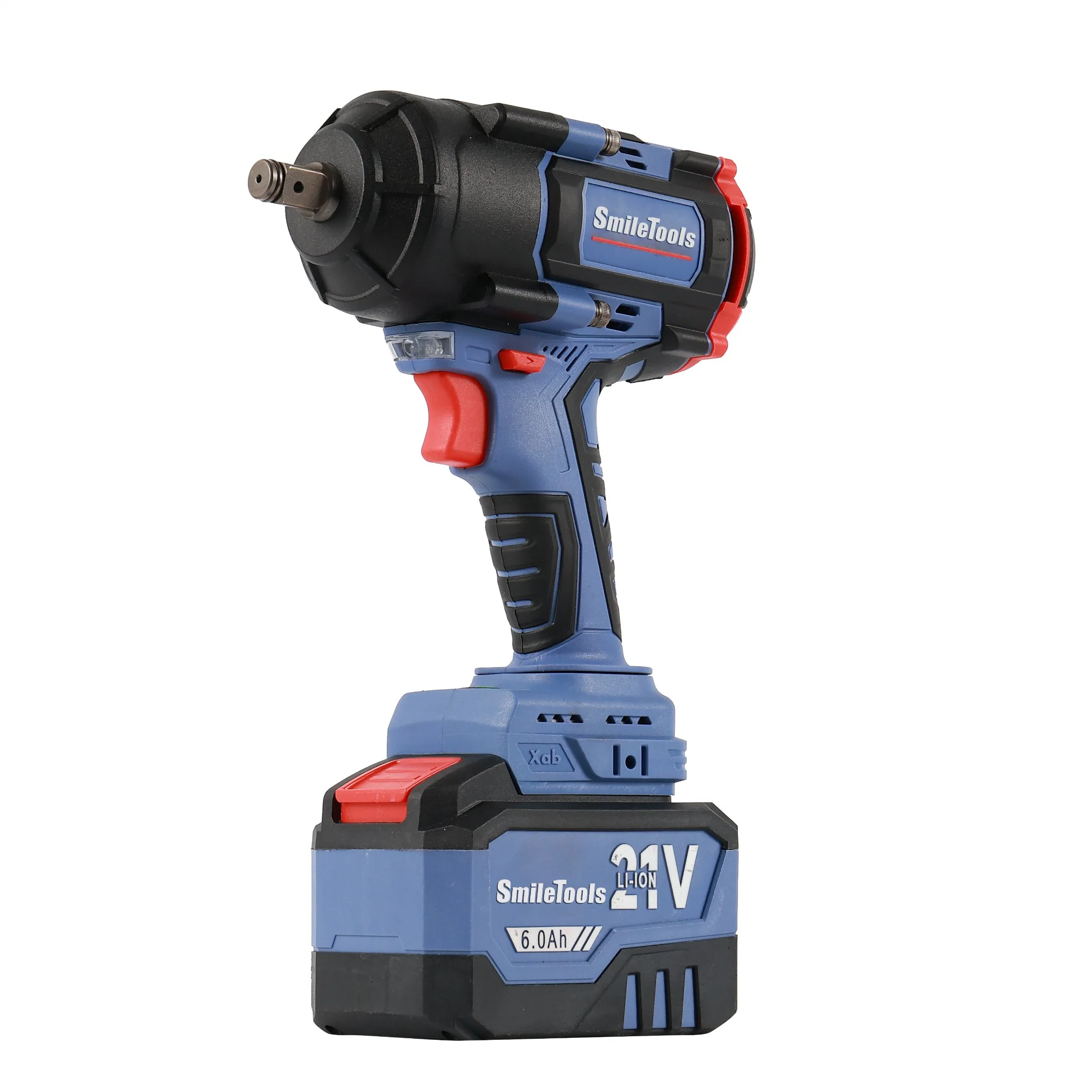 Battery Electric Impact Wrench 21V Industry Cordless Brushless High Torque