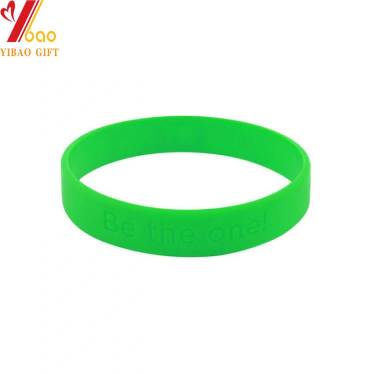 Fashion Silicone Wristband with No Minimum (XY-HR-103)