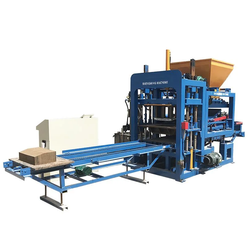 Brick Block Maker Qt4-18 Concrete Hollow Block Making Brick Molding Machine Price