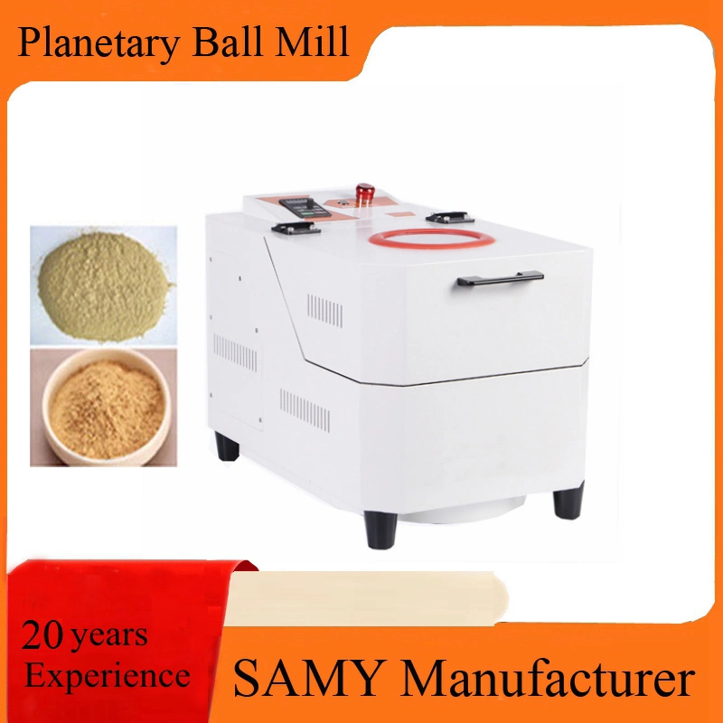 SQM-0,4L Maquinas de Alta Energía para la molienda de suelos Balón Planetario de escala de Laboratorio Molino