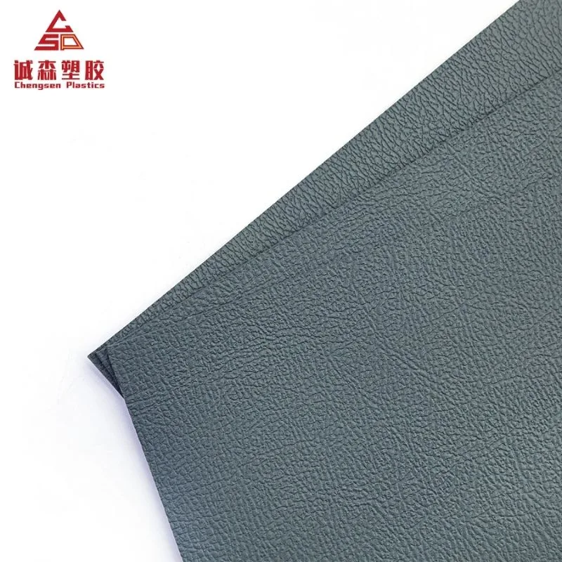 Embossed Decorative PVC Artificial Leather for Car Foot Mat