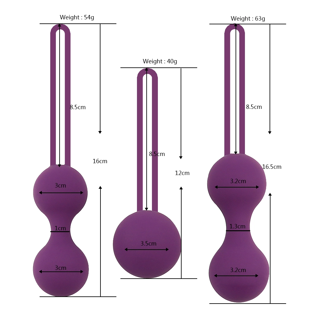 Entrenador de músculos Kegel Ball huevo Intimo sexo Juguetes Mujer Chino Apriete Ben WA bolas Productos vaginales