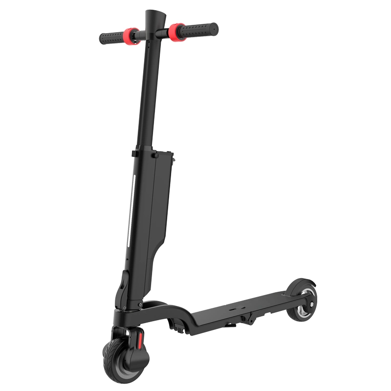 20km Long Lasting Battery Life Double Brake System Portable Folding Electric Scooter