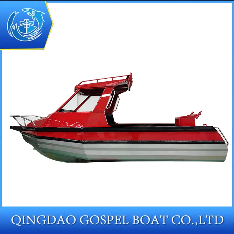 7.5m International Standards House Cabin Fishing Aluminum Boat with Ce