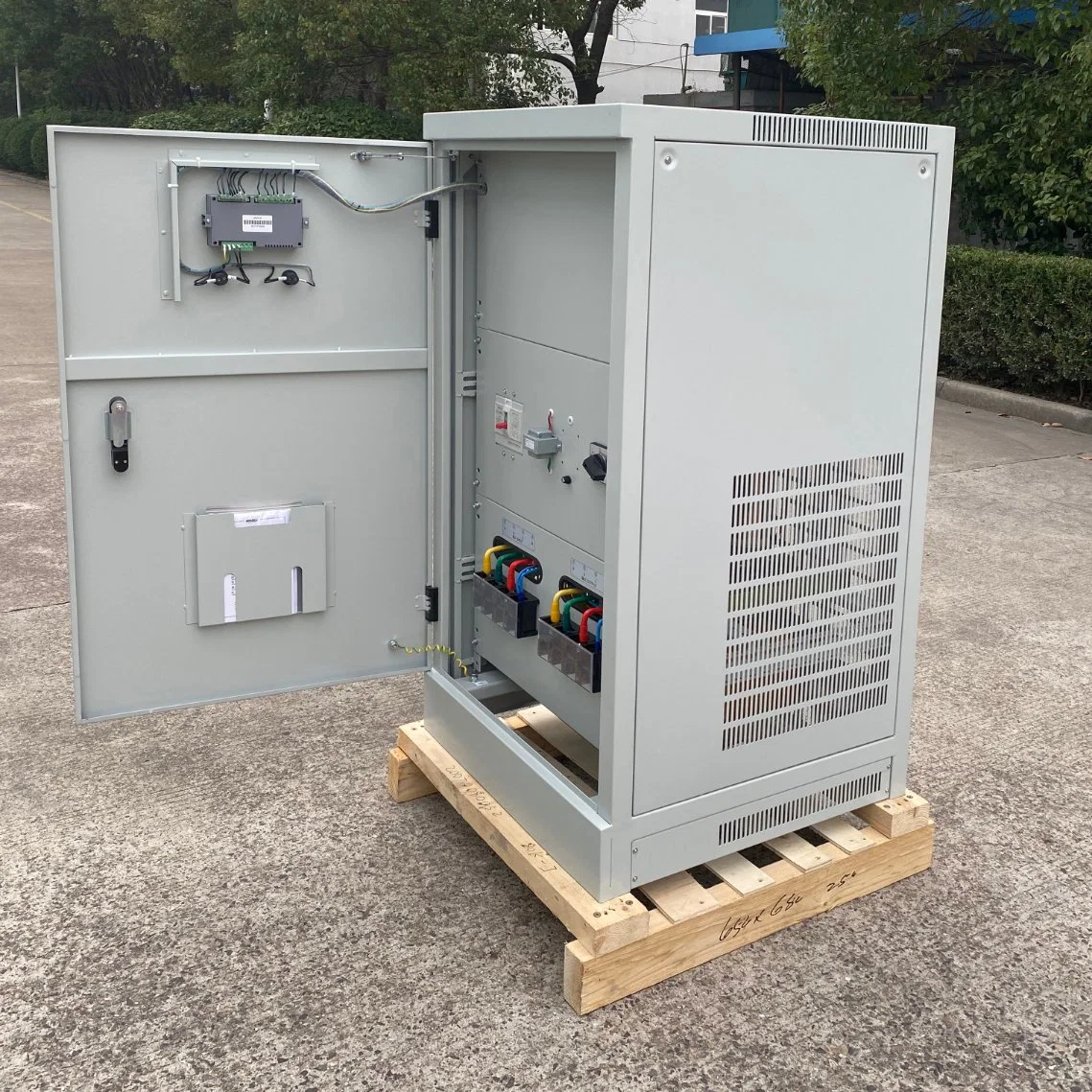 Compensación de 225 kVA regulador de voltaje automático AVR SBW para máquina de impresión