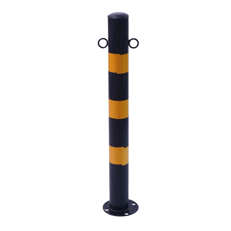 Fpbd-02 Pillar Thick Parking Lot Bollards Steel Metal Removable Outdoor Parking Bollards