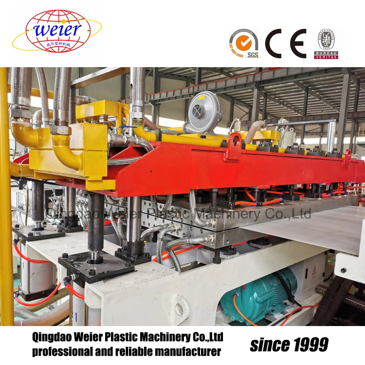 PE PP PC Polycarbonate Hollow Sheet Extrusion Automatic Production Line