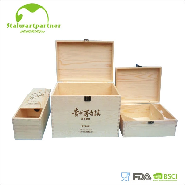 Customized Gift Packing Wooden Box