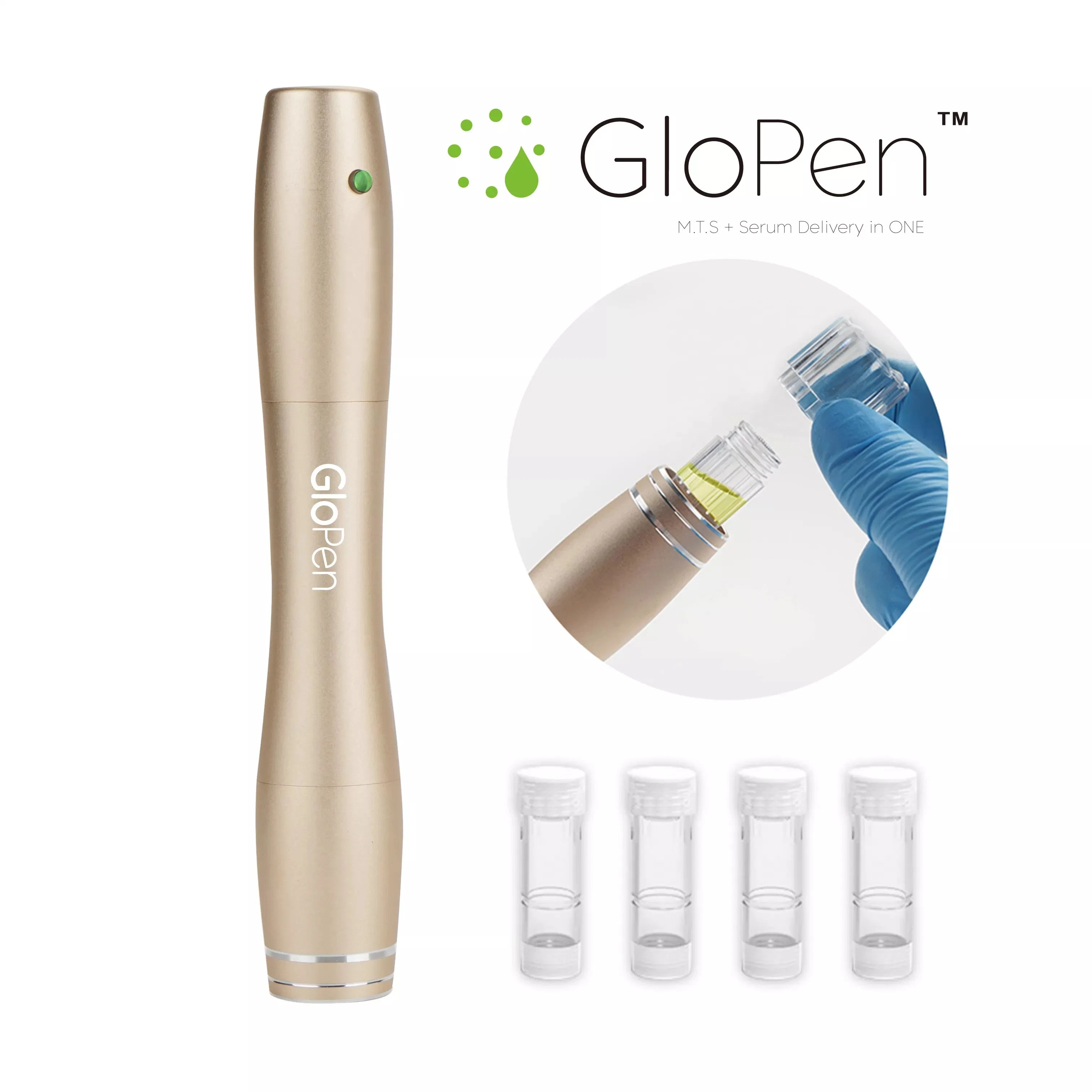 New Glopen Professional Microneedling Pen Automatic Applicator Skin Care Tool Derma Pen