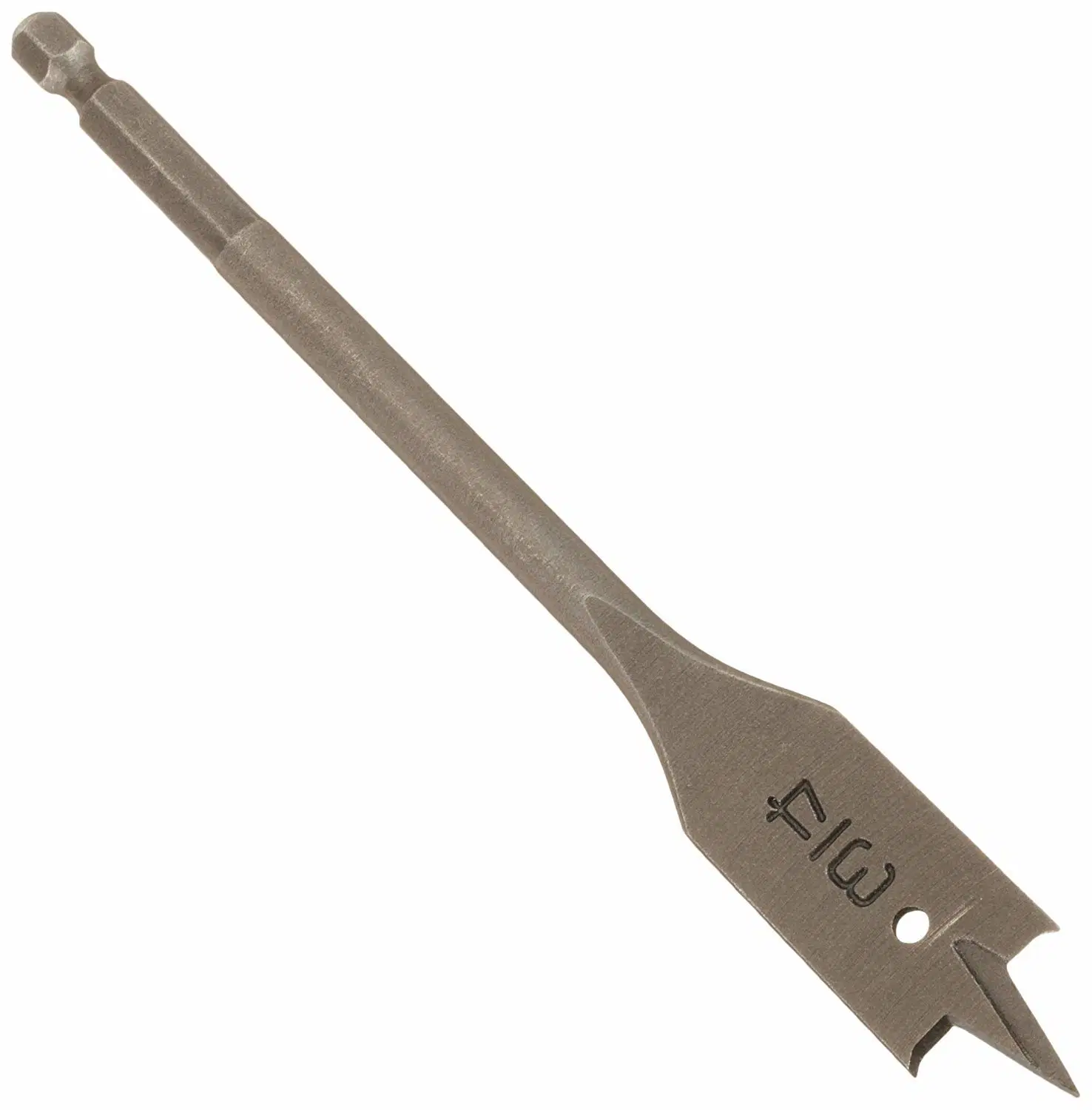 Punto de cincel de punta de bayoneta de broca de perforación para la madera de mango Holeshex bits Bits Sandblasted pala plana 6-40mm