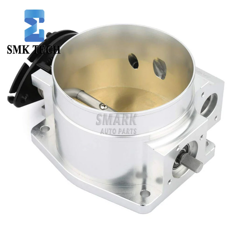 92mm Silver Ls Throttle Body with Position Sensors TPS Iac for G-M Gen III Ls1 Ls2 Ls3 Ls6 Ls7 Sx Ls 4 CNC