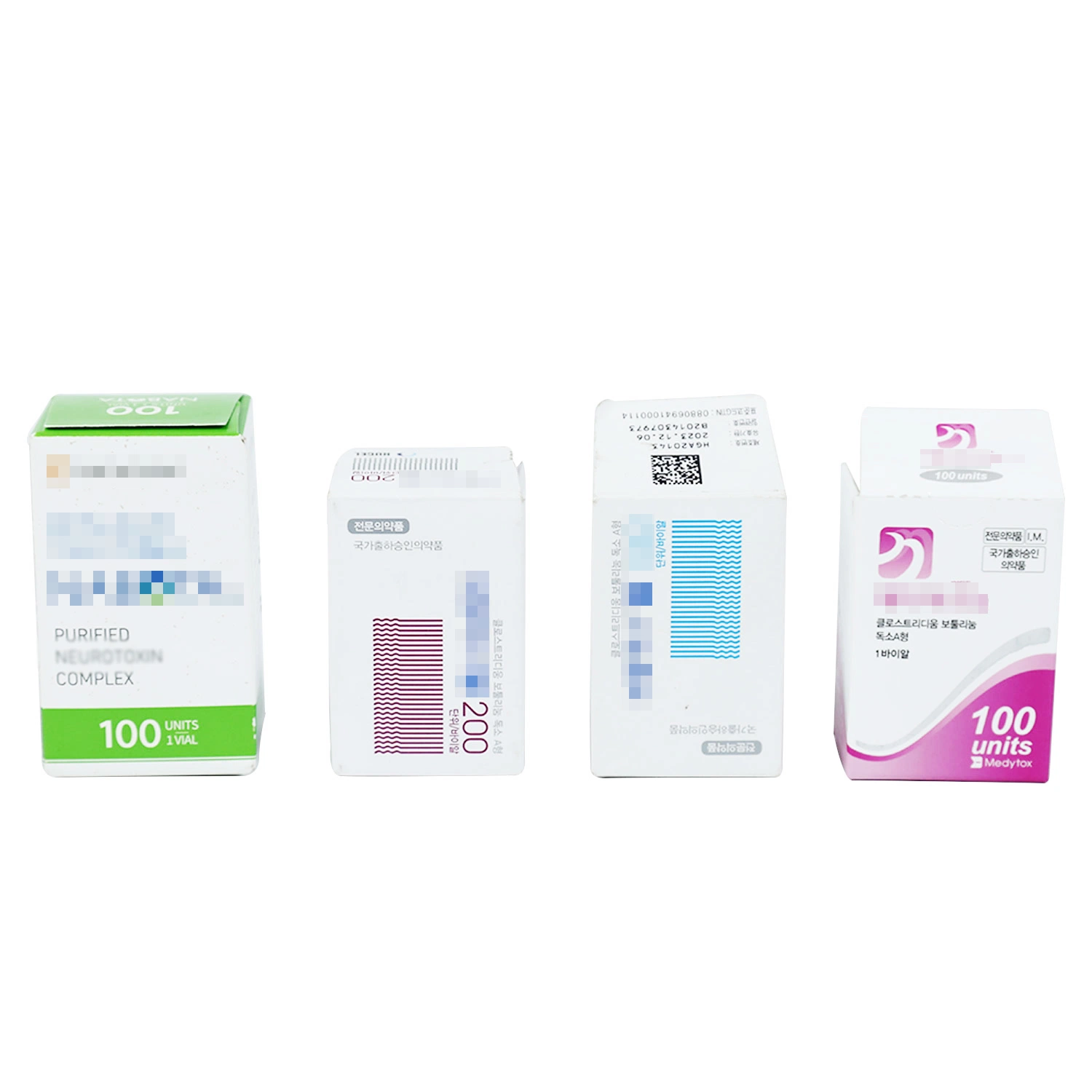 Made in Korea 100iu Vial Restores a Youthful Soften Frown Face Facial Essence Freeze-Dried Powder