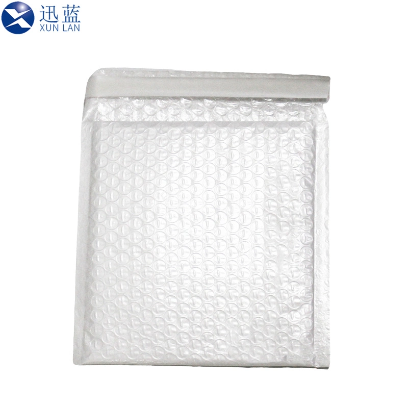 El blanco de la membrana Pearlized LLDPE/Bolsas de burbujas de LDPE para libros ropa estacionario cosméticos Lápiz