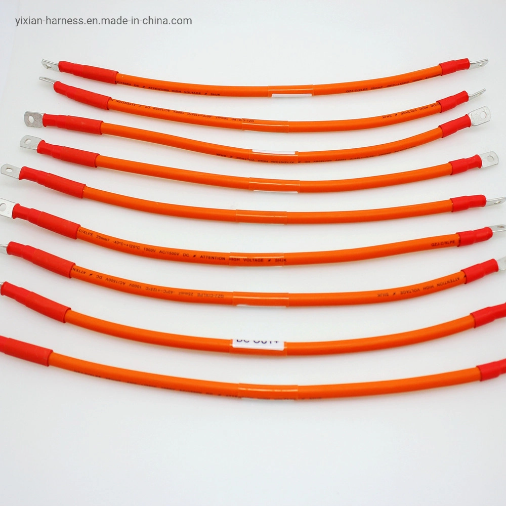 Nova alimentação de alta tensão de fábrica da cablagem do veículo elétrico de energia Cabo do cabo da bateria AC1000V DC1500V Cabo de alta tensão para EV solar