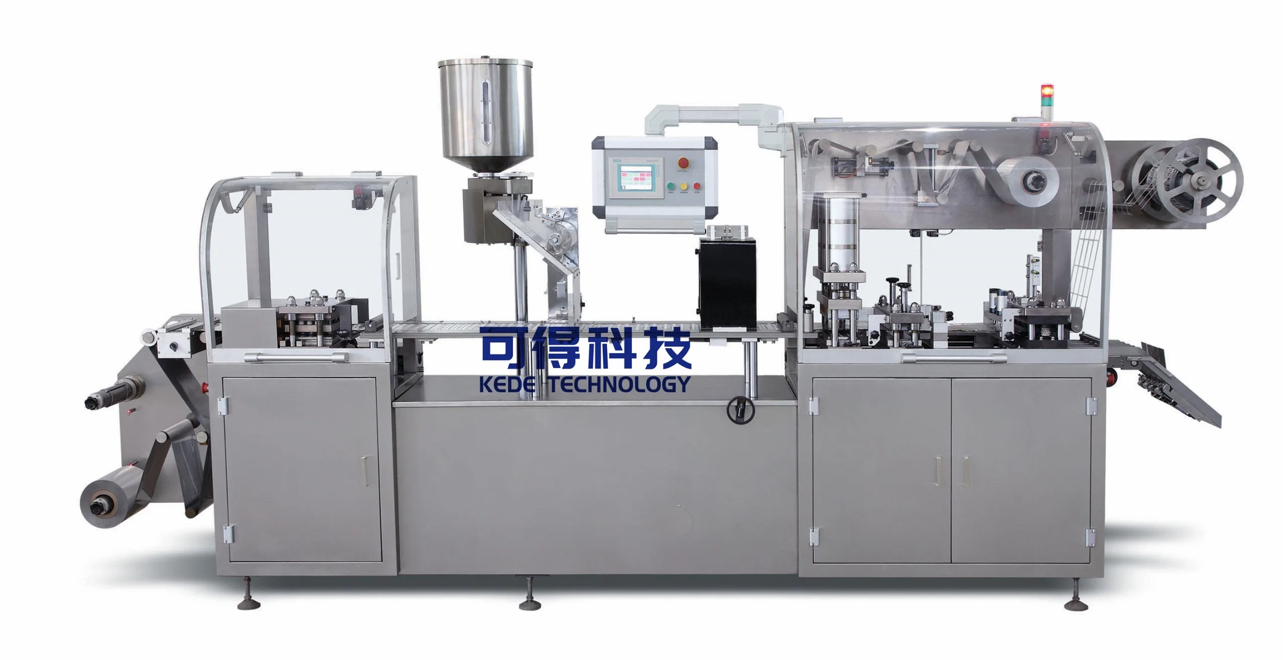 High Speed Pharmaceutical Machinery Capsule Pills Blister Making Machine and Box Packer Automaticly Cartoning Machine Box Packing / Package Catoner Machine Line