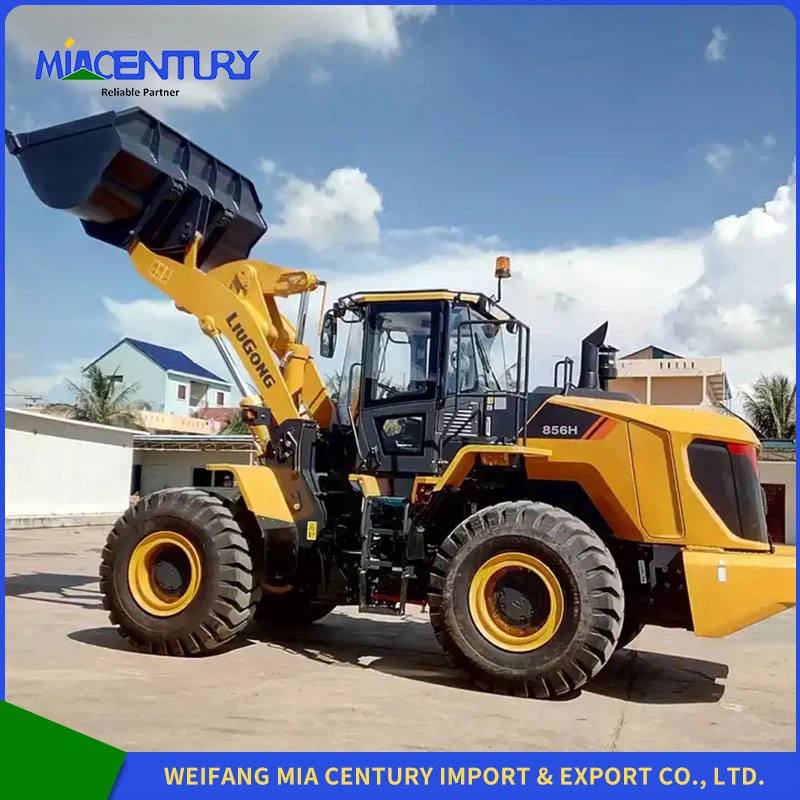 Liugongagricultural Machinery Backhoe Loader Price with Good Quality Used Earth Moving Machine 856h on Hot Sale